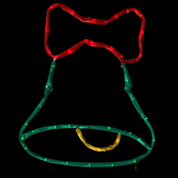 Mr Christmas Mini Christmas Light Sculpture Bell Folding Holiday Light With Box - Picture 14 of 14